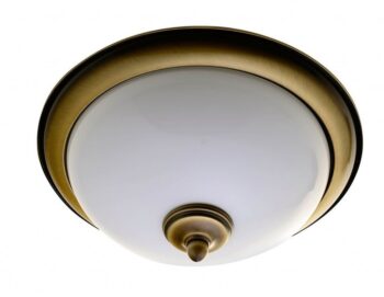 SAPHO - GLOSTER stropné svietidlo,  ø 315,  2xE14, 40W, IP21, bronz AU514