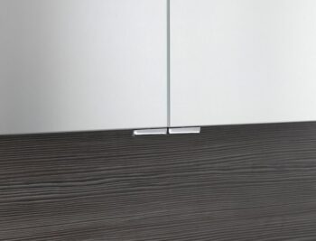 SAPHO - LUCIE galérka s LED osvetlením, 86x70x17cm, biela LU085-0030