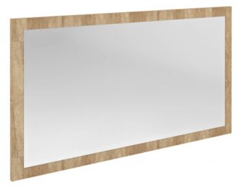 SAPHO - NIROX zrkadlo v ráme 120x70cm, dub Alabama NX127-2222
