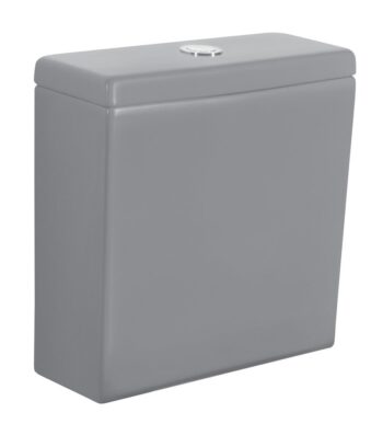 SAPHO - PACO keramická splachovacia nádržka pre kombi WC, šedá mat PC1012GR-112