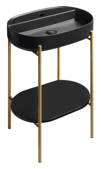 SAPHO - PUNO podstavec s umývadlom 600x860x396, zlato mat SKA590-5-01