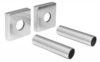 SAPHO - Set krycích roziet hranatých, nerez mat CP812