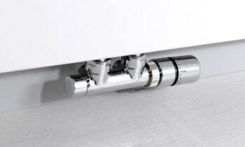 SAPHO - TWIN termostatická pripojovacia súprava ventilu pre stredové pripojenie, pravá, chróm CP3010