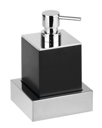 SAPHO - X-STEEL dávkovač mydla na postavenie 200ml, čierna mat XS104B