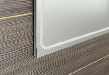 SAPHO - Zrkadlo GEMINI s LED osvetlením 90x90cm GM092