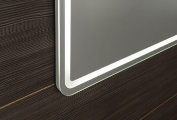 SAPHO - Zrkadlo NYX s LED osvetlením 80x80cm NY080