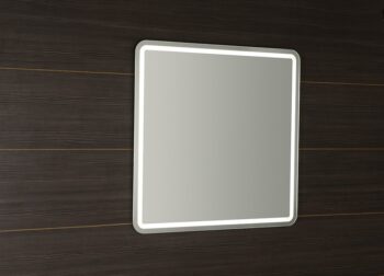 SAPHO - Zrkadlo NYX s LED osvetlením 80x80cm NY080