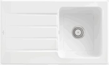 VILLEROY & BOCH VILLEROY & BOCH - Keramický drez Villeroy & Boch Architectura 50, 335001KG, Snow White 335001KG