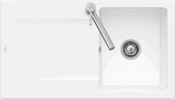 VILLEROY & BOCH VILLEROY & BOCH - Keramický drez Villeroy & Boch Siluet 50, 333501R1 White Alpin 333501R1