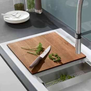 VILLEROY & BOCH VILLEROY & BOCH - Príslušenstvo k drezom Villeroy & Boch - doska na krájanie 8K331000, orech 8K331000
