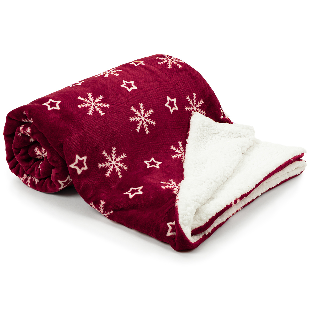 4Home Baránková deka Scarlet Frost, 150 x 200 cm 4Home Baránková deka Scarlet Frost, 150 x 200 cm