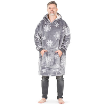 4Home Baránková mikina mikroplyš Silent Snowfall, uni L - pánske