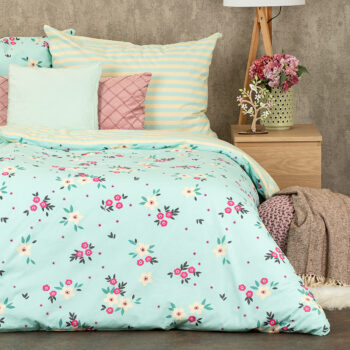4Home Bavlnené obliečky Ditsy flower, 140 x 220 cm, 70 x 90 cm