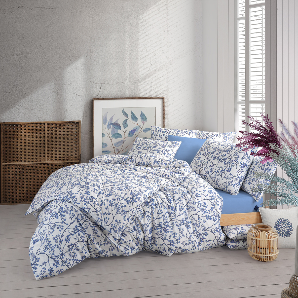 4Home Bavlnené obliečky Eden, 140 x 220 cm, 70 x 90 cm 4Home Bavlnené obliečky Eden, 140 x 220 cm, 70 x 90 cm