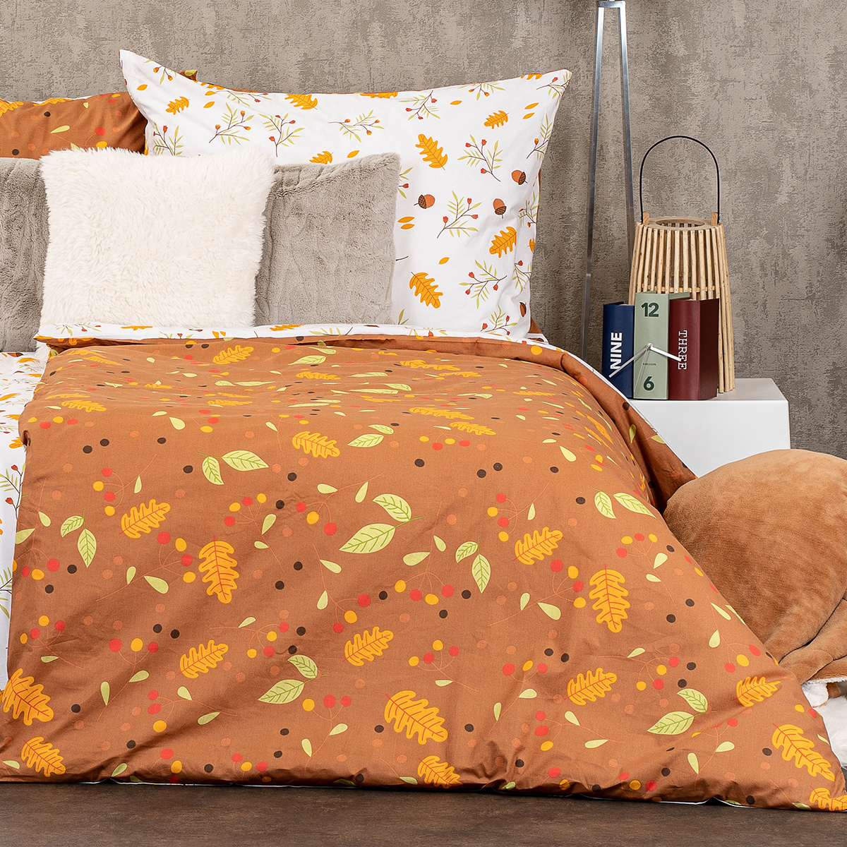 4Home Bavlnené obliečky Jeseň, 220 x 200 cm, 2 ks 70 x 90 cm 4Home Bavlnené obliečky Jeseň, 220 x 200 cm, 2 ks 70 x 90 cm
