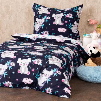 4Home Bavlnené obliečky Koala friend, 140 x 200 cm, 70 x 90 cm