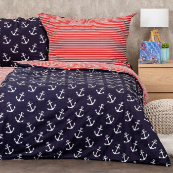 4Home Bavlnené obliečky Marine, 220 x 200 cm, 2 ks 70 x 90 cm