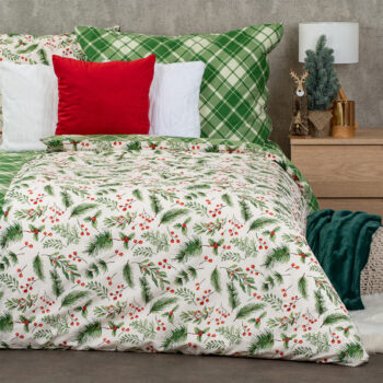 4Home Bavlnené obliečky Scotch green, 140 x 200 cm, 70 x 90 cm