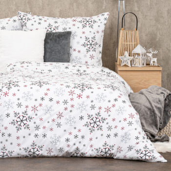 4Home Bavlnené obliečky Snowflakes, 220 x 200 cm, 2 ks 70 x 90 cm