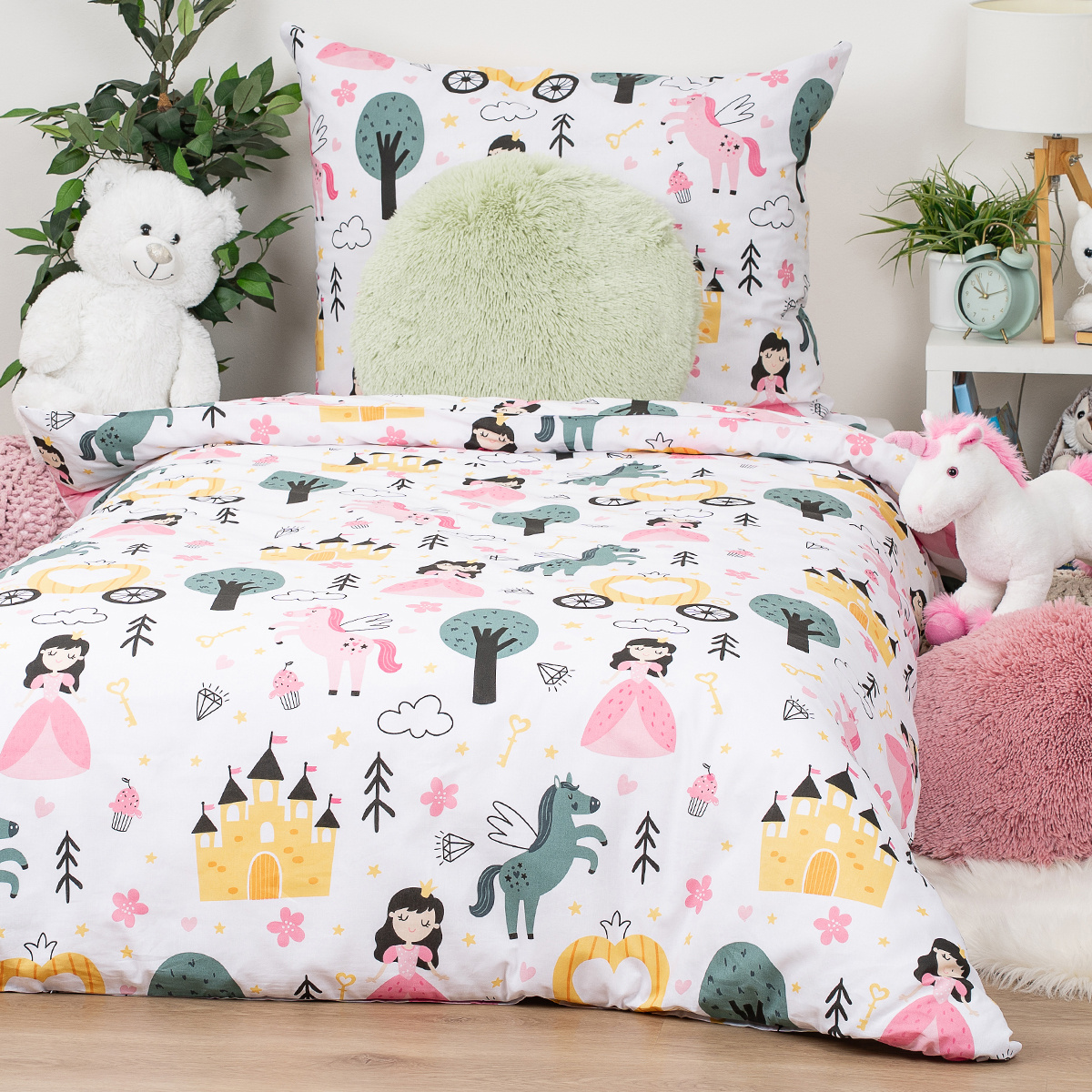 4Home Detské bavlnené obliečky Fairytale Dream, 140 x 200 cm, 70 x 90 cm 4Home Detské bavlnené obliečky Fairytale Dream, 140 x 200 cm, 70 x 90 cm