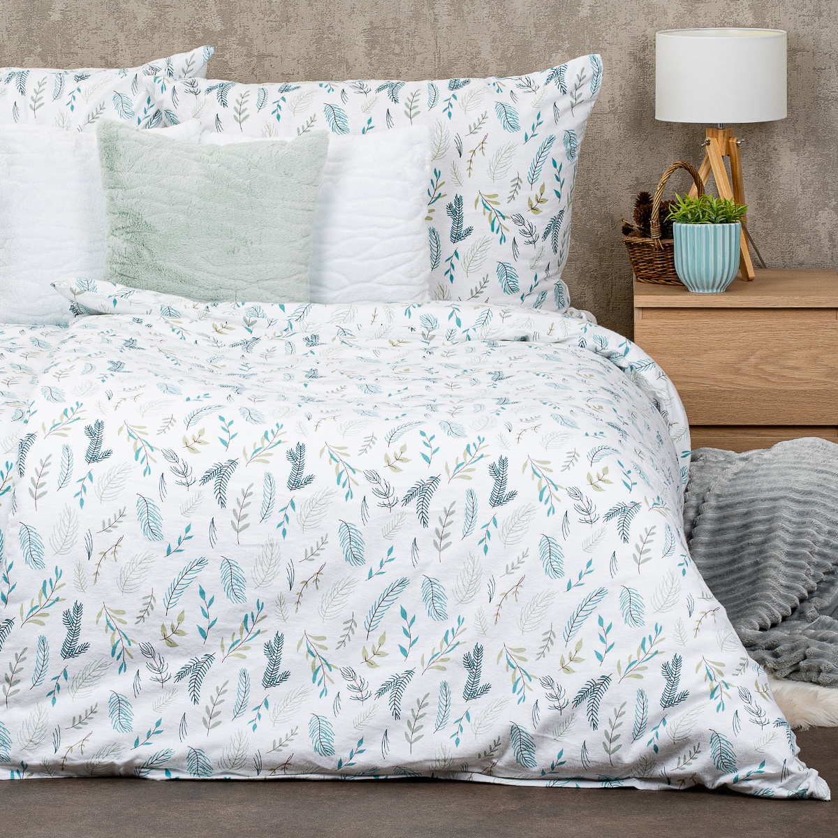 4Home Flanelové obliečky Pine, 140 x 200 cm, 70 x 90 cm 4Home Flanelové obliečky Pine, 140 x 200 cm, 70 x 90 cm