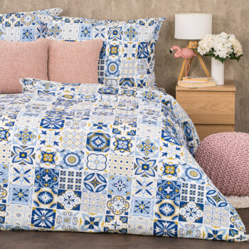 4Home Krepové obliečky Azul, 160 x 200 cm, 70 x 80 cm