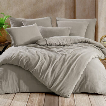 4Home Mušelínové obliečky Sand, 140 x 220 cm, 70 x 90 cm