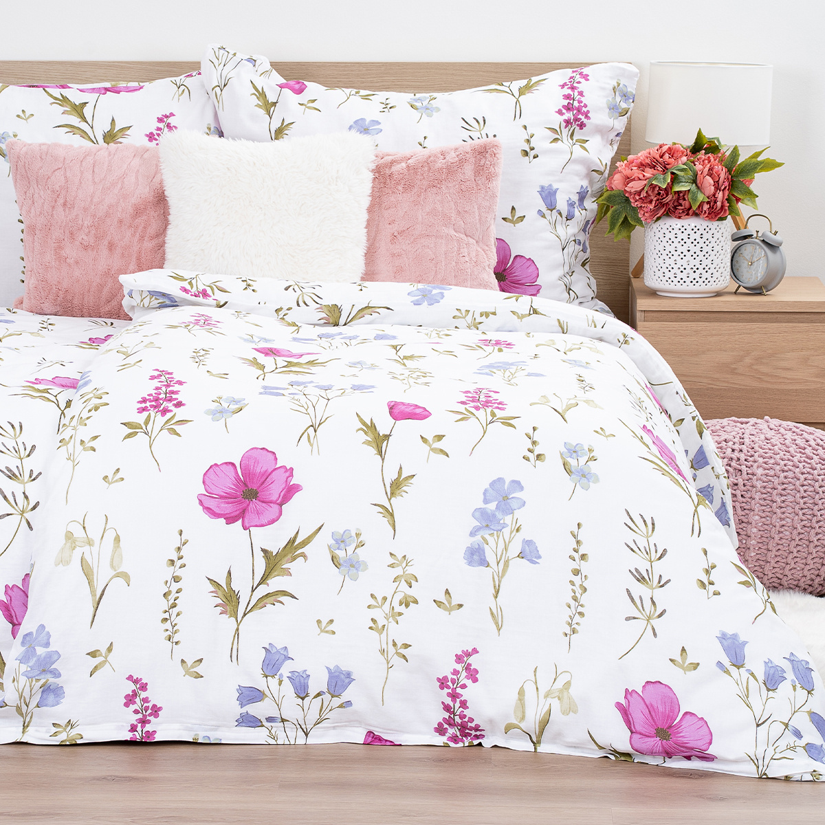 4Home Mušelínové obliečky Wildflower Harmony, 140 x 200 cm, 70 x 90 cm 4Home Mušelínové obliečky Wildflower Harmony, 140 x 200 cm, 70 x 90 cm