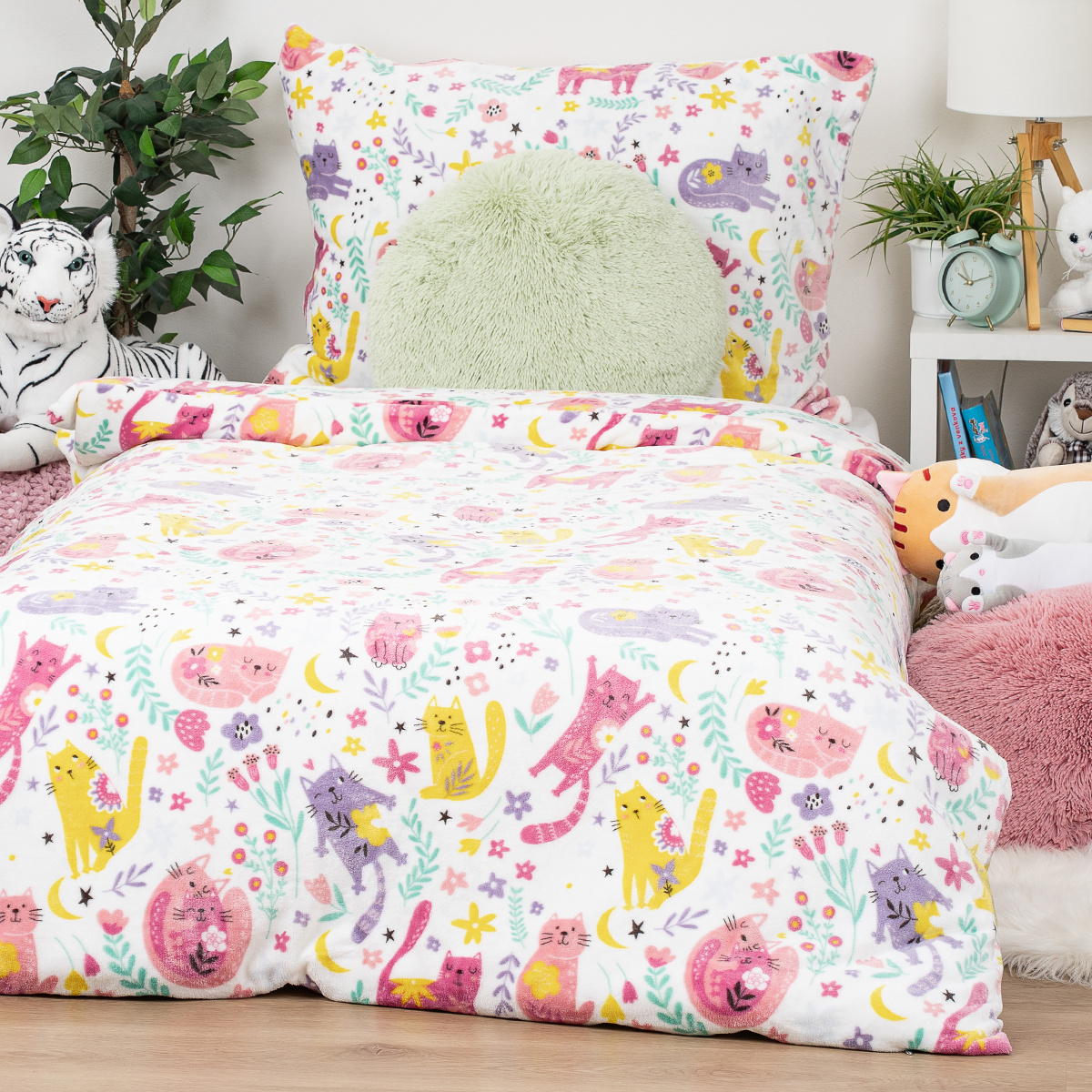 4Home Obliečky mikroflanel Playful Paws, 140 x 200 cm, 70 x 90 cm 4Home Obliečky mikroflanel Playful Paws, 140 x 200 cm, 70 x 90 cm