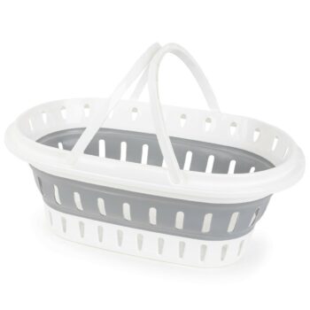 4Home Skladací silikónový kôš na čistú bielizeň