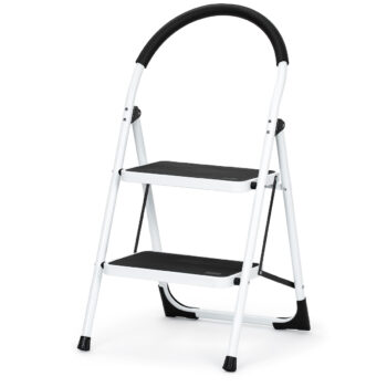 4Home Skladacie oceľové schodíky Steps, 2 stupne, 2 stupne