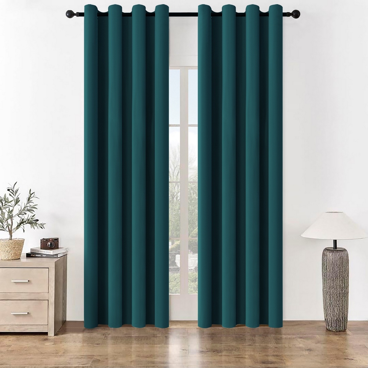 4Home Zatemňovací záves Manila petrolejová, 150 x 250 cm 4Home Zatemňovací záves Manila petrolejová, 150 x 250 cm