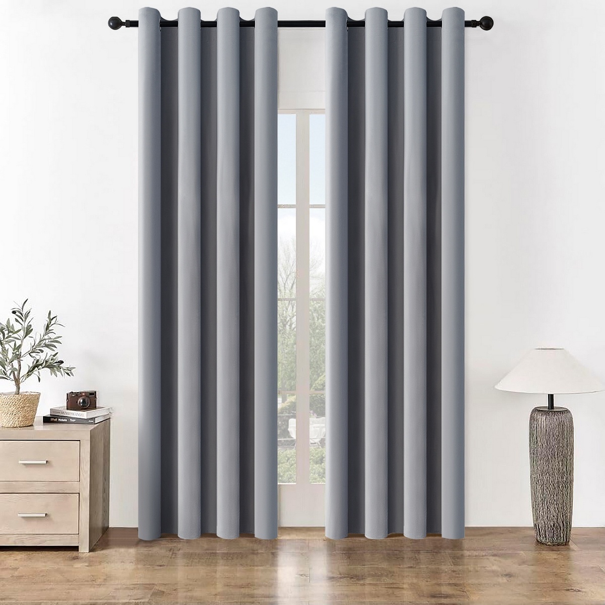 4Home Zatemňovací záves Manila svetlosivá, 150 x 250 cm 4Home Zatemňovací záves Manila svetlosivá, 150 x 250 cm