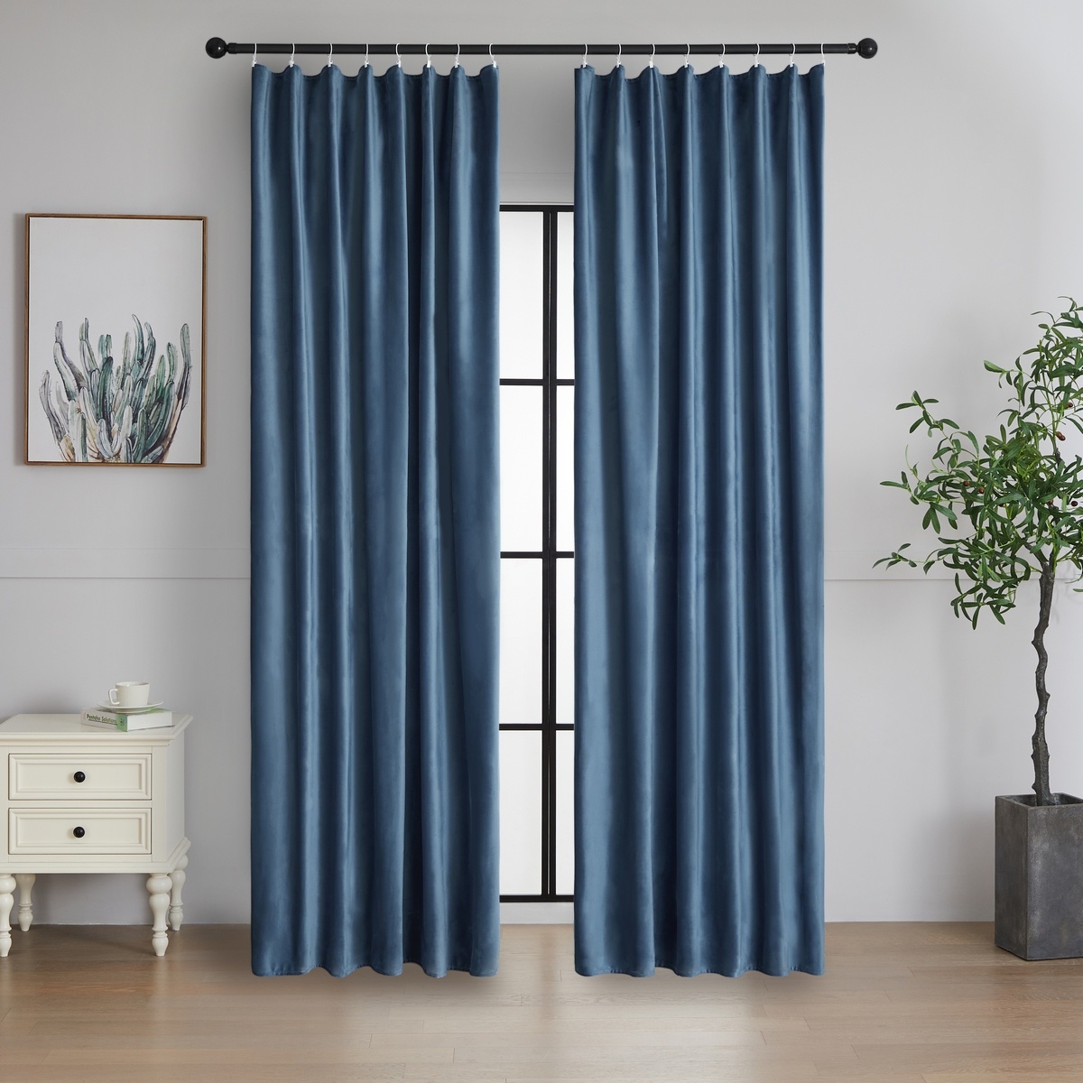 4Home Zatemňovací záves s krúžkami Paris tmavomodrá, 150 x 250 cm 4Home Zatemňovací záves s krúžkami Paris tmavomodrá, 150 x 250 cm