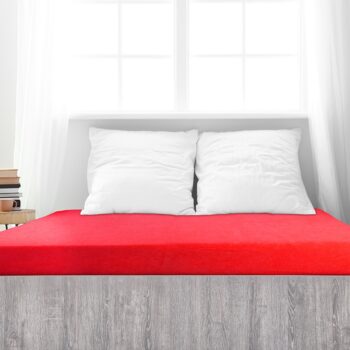 4Home froté prestieradlo Ideál červená, 90 x 200 cm