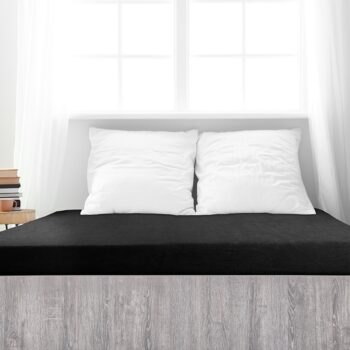 4Home froté prestieradlo Ideál čierna, 90 x 200 cm