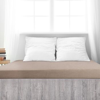 4Home froté prestieradlo Ideál orechová, 100 x 200 cm