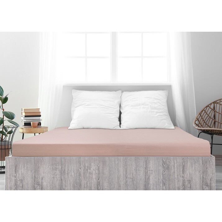 4Home jersey prestieradlo Ideál staroružová, 140 x 200 cm 4Home jersey prestieradlo Ideál staroružová, 140 x 200 cm