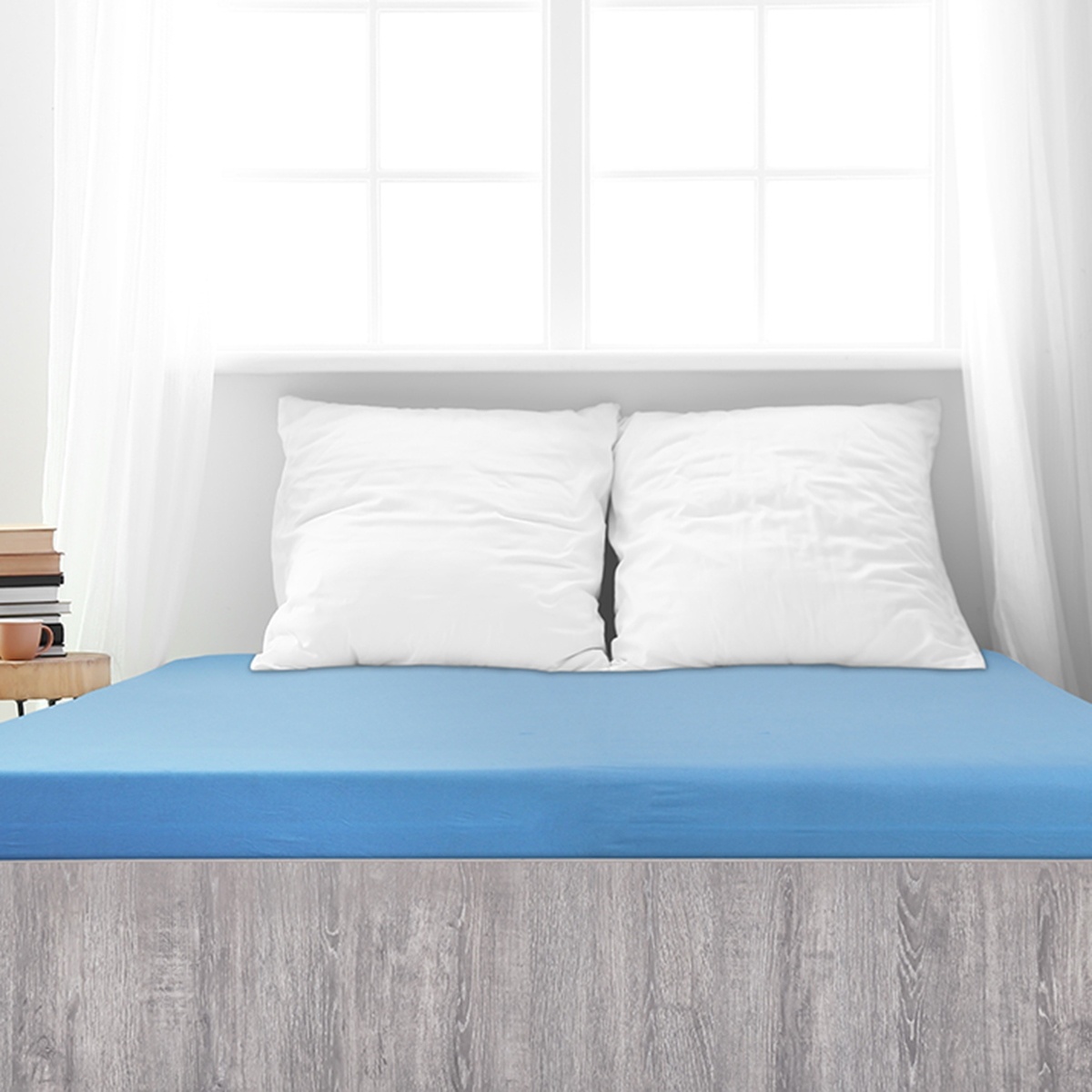 4Home jersey prestieradlo Mako modrá, 180 x 200 cm 4Home jersey prestieradlo Mako modrá, 180 x 200 cm