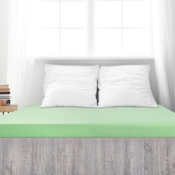 4Home jersey prestieradlo Mako zelená, 90 x 200 cm