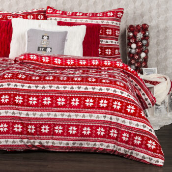 4Home obliečky mikroflanel Zimný sen, 140 x 200 cm, 70 x 90 cm