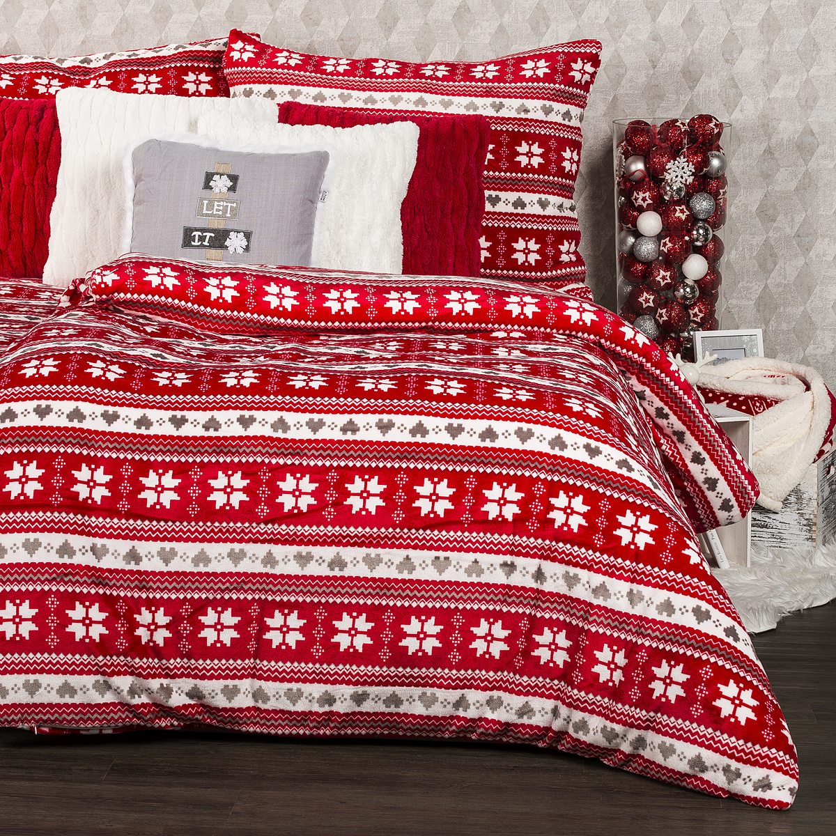 4Home obliečky mikroflanel Zimný sen, 140 x 220 cm, 70 x 90 cm 4Home obliečky mikroflanel Zimný sen, 140 x 220 cm, 70 x 90 cm