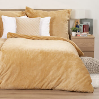 4Home obliečky mikroflanel béžová, 140 x 220 cm, 70 x 90 cm