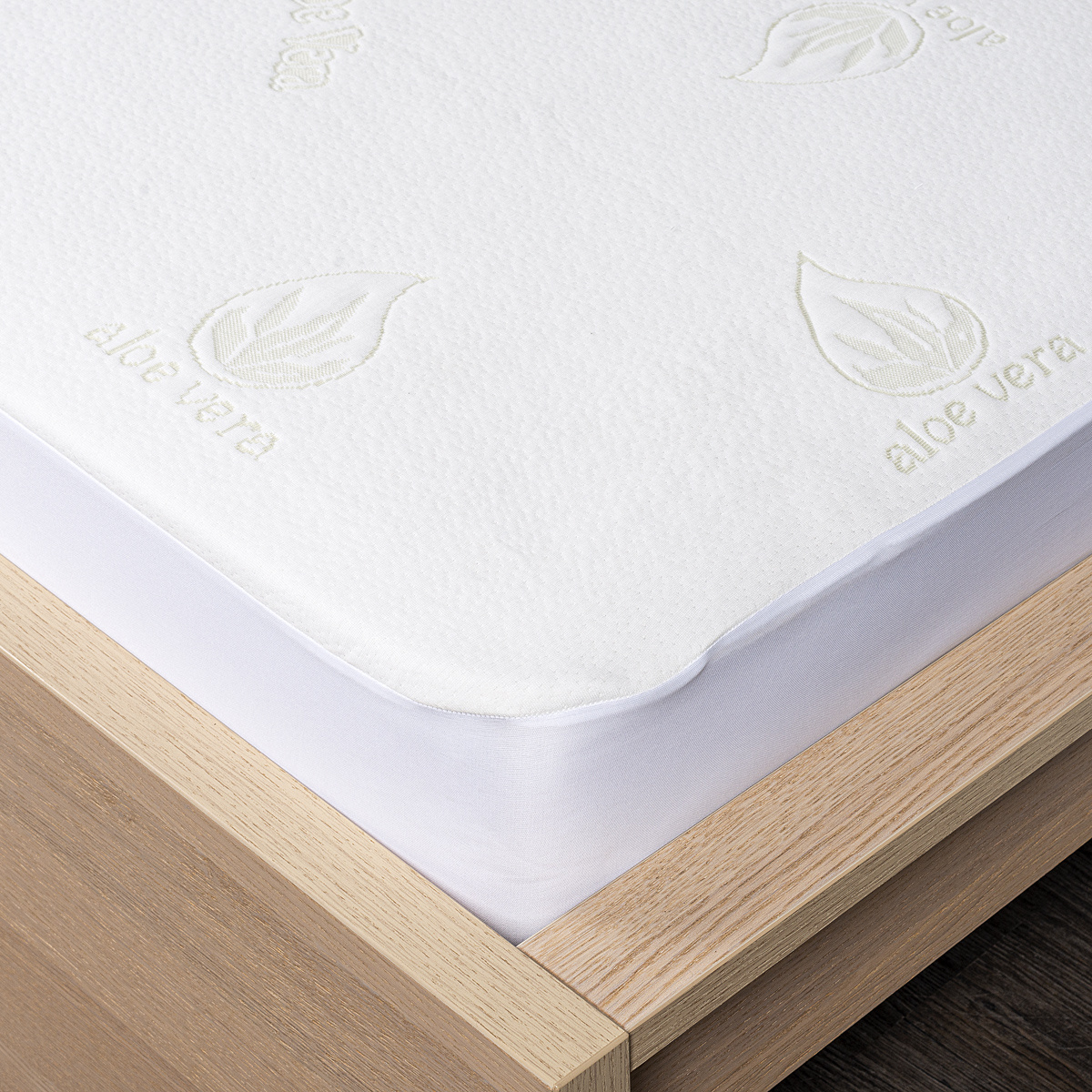 4home Aloe Vera Chránič matrace s lemom, 90 x 200 cm 4home Aloe Vera Chránič matrace s lemom, 90 x 200 cm