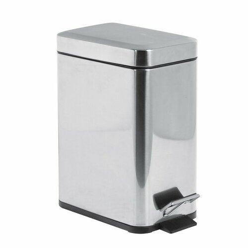AQUALINE GAQ005 Simple line odpadkový kôš obdĺžnikový 5 l, nehrdz. oceľ AQUALINE GAQ005 Simple line odpadkový kôš obdĺžnikový 5 l, nehrdz. oceľ