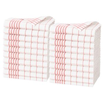 ARÔME HOME Kuchynská utierka červená, 50 x 70 cm, súprava 20 ks