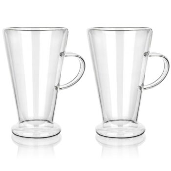 Banquet Súprava sklenených hrnčekov DOBLO 400 ml, 2 ks