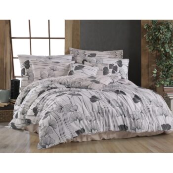 BedTex Bavlnené obliečky Ginko biela, 140 x 200 cm, 70 x 90 cm