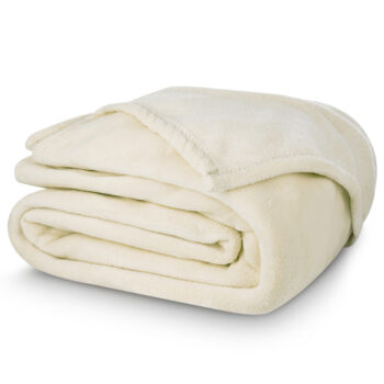 BedTex Deka mikroplyš smotanová, 150 x 200 cm