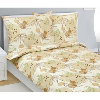 Bellatex Flanelové obliečky Jeseň, 140 x 200 cm, 70 x 90 cm